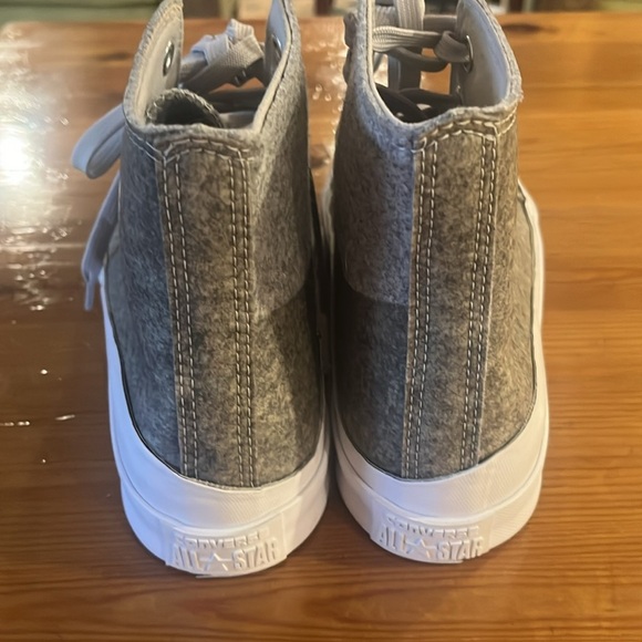 Converse Felt High Top With Lunarlon  Gray Size 10 - Picture 4 of 11